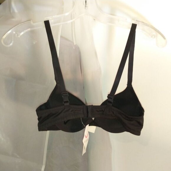 🍒2/$50🍒NWT Black Push Up Bra with Elegant Detailing 32 B - Picture 5 of 16